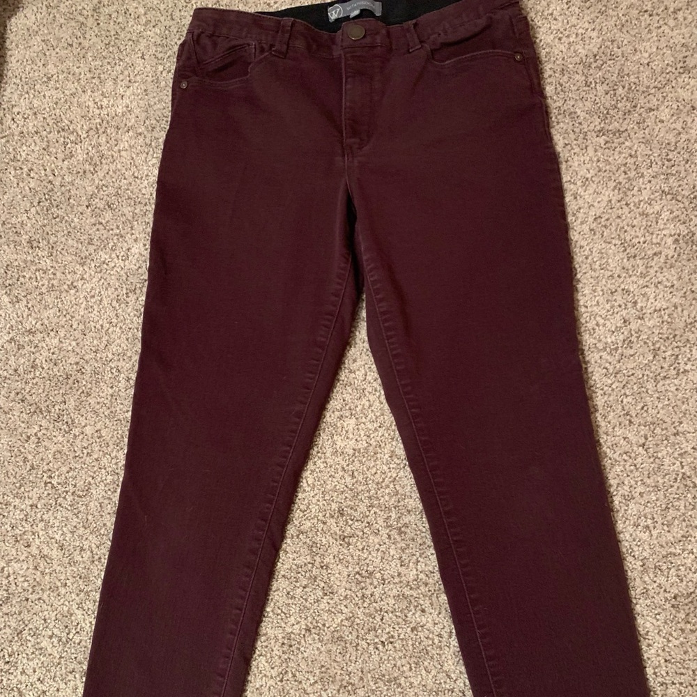 Wit & Wisdom Absolution Skinny Colored Denim